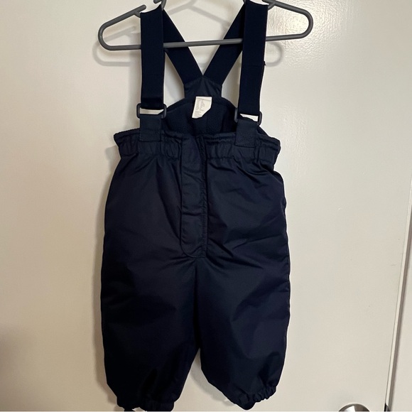 Navy blue snow bib - Picture 1 of 3